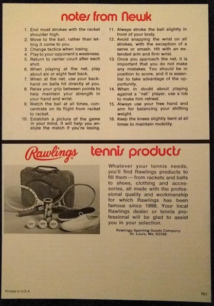 Tennis With John Newcombe - secondary