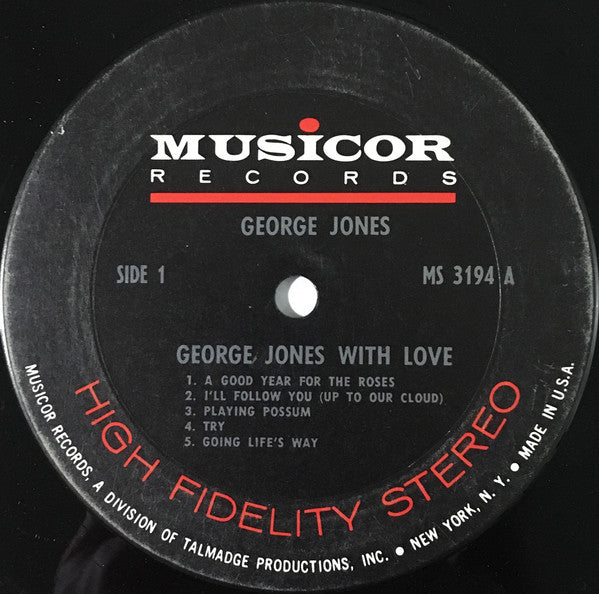 George Jones - George Jones With Love