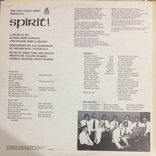 Spirit - secondary