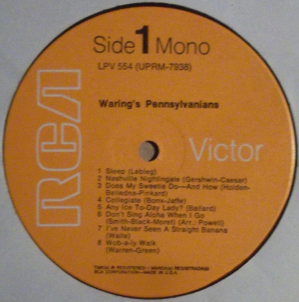 Waring's Pennsylvanians - secondary