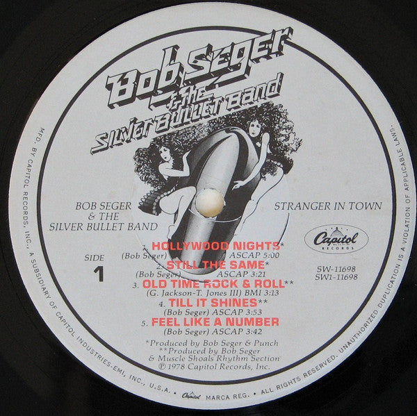 Bob Seger And The Silver Bullet Band - Stranger In Town