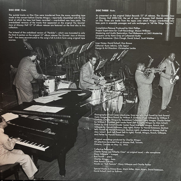 Hot House (The Complete Jazz At Massey Hall Recordings) - secondary