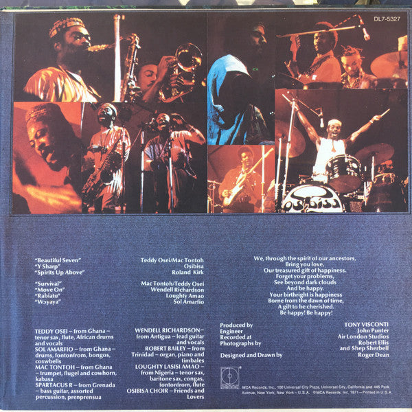 Osibisa - Woyaya