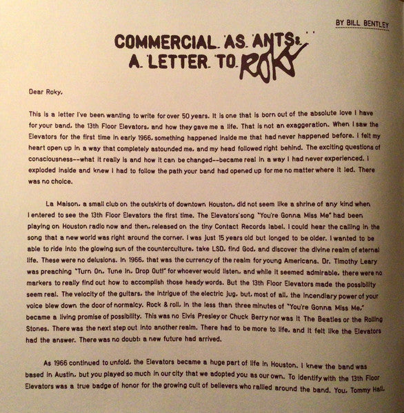 May The Circle Remain Unbroken: A Tribute To Roky Erickson - secondary