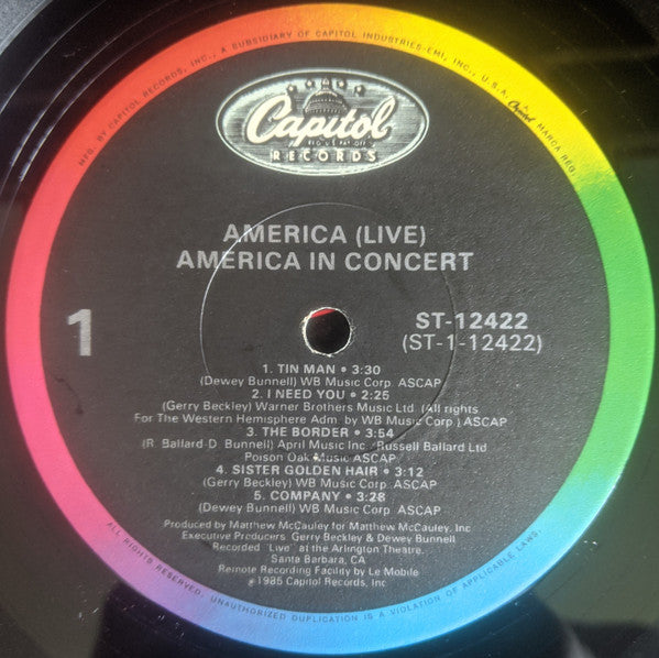 America In Concert - secondary