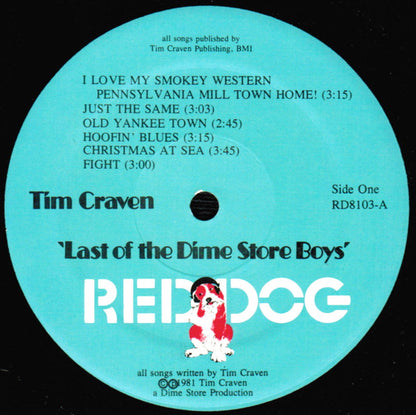 Tim Craven - Last Of The Dime Store Boys