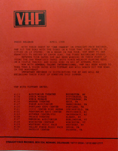 VHF - One Chance