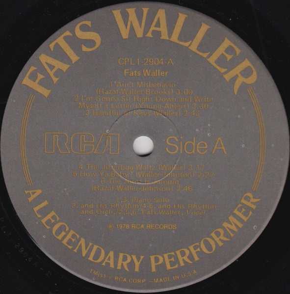 A Legendary Performer - secondary