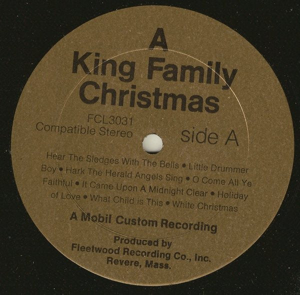 The King Family, Alvino Rey And His Orchestra, Kent Larsen, Ralph Carmichael - A King Family Christmas (Original Sound Track Highlights From Their Christmas Television Special)