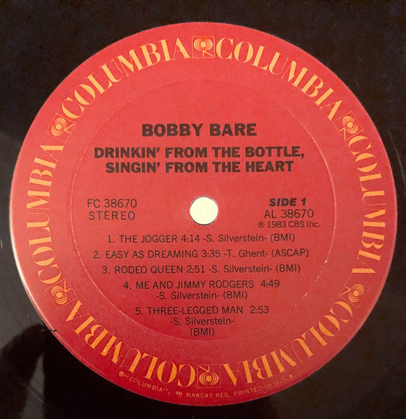 Drinkin' From The Bottle, Singin' From The Heart - secondary