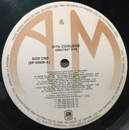 Rita Coolidge - Greatest Hits