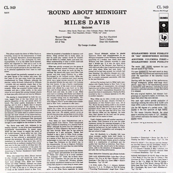'Round About Midnight - secondary