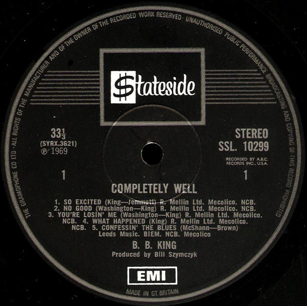 B.B. King - Completely Well