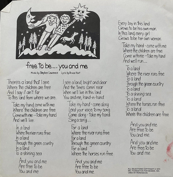 Free To Be... You And Me - secondary