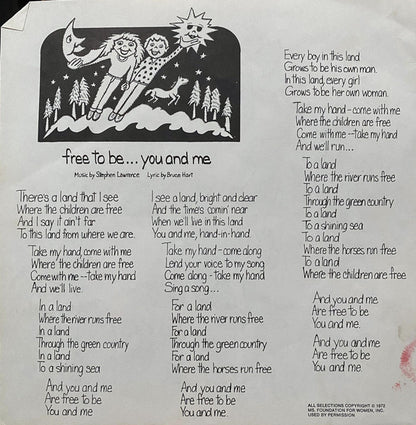 Free To Be... You And Me - secondary