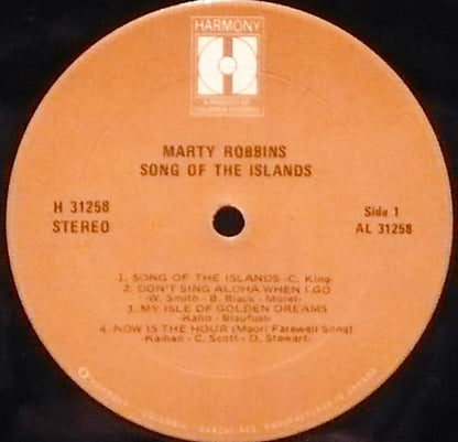 Marty Robbins - Song Of The Islands