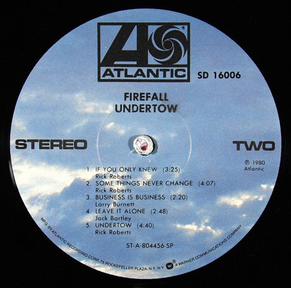 Undertow - secondary