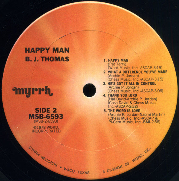 Happy Man - secondary