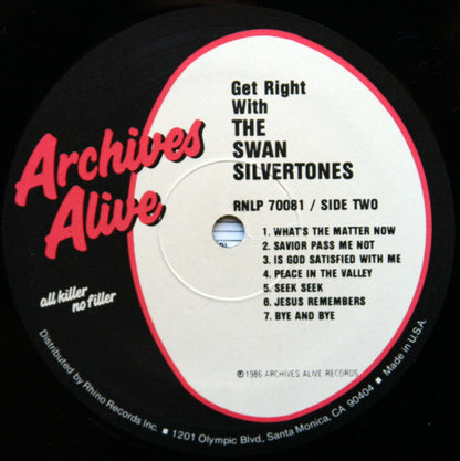 Get Right With The Swan Silvertones - secondary
