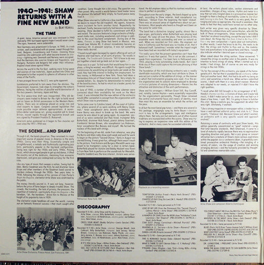 The Complete Artie Shaw Volume IV 1940/1941 - secondary