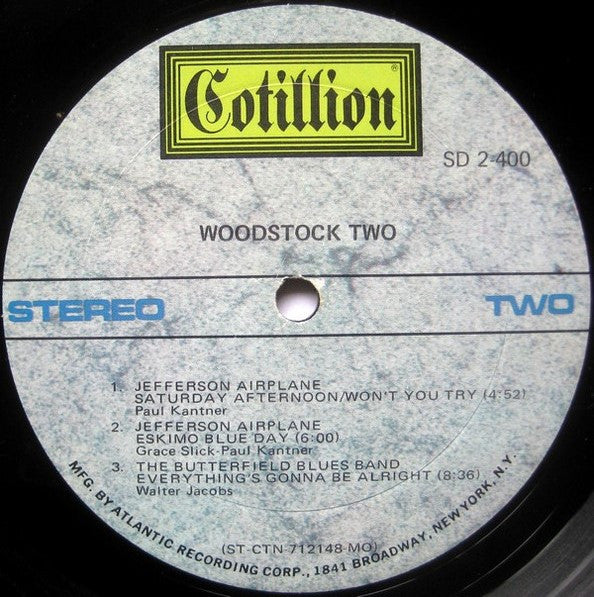 Woodstock Two - secondary