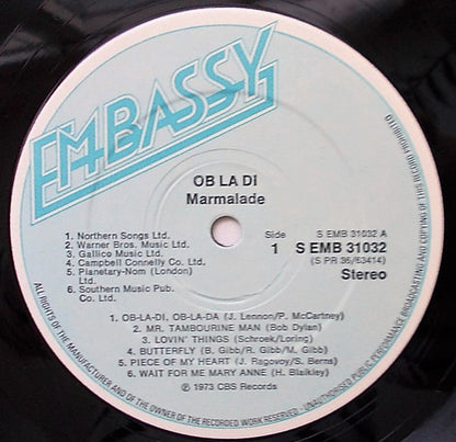 The Marmalade - Ob La Di