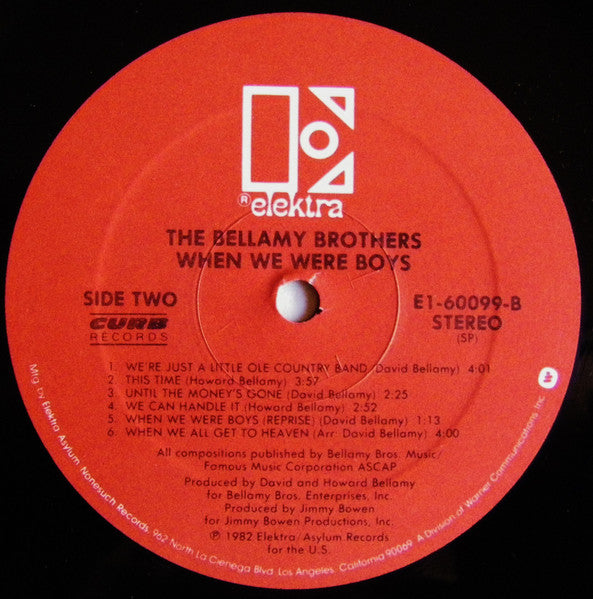 When We Were Boys - secondary