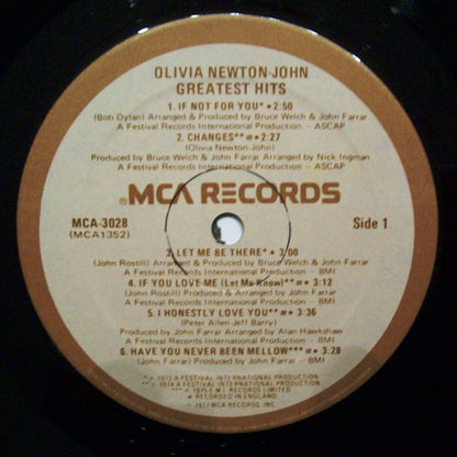 Olivia Newton-John's Greatest Hits - secondary
