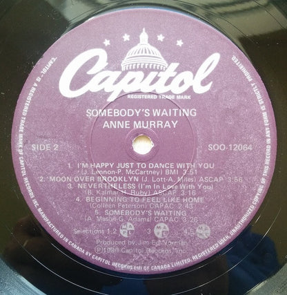 Anne Murray - Somebody's Waiting