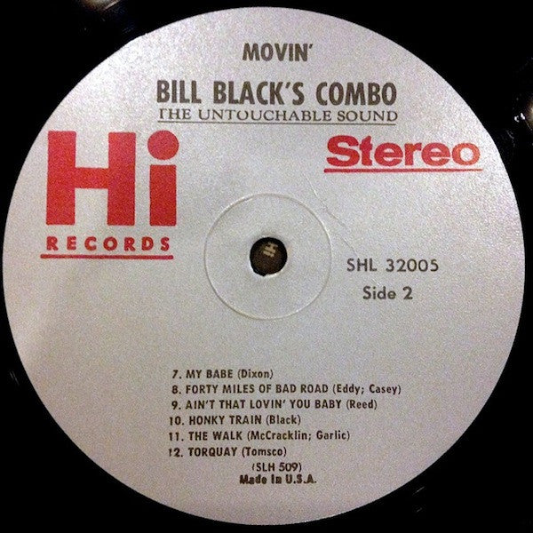 Bill Black's Combo - Movin'