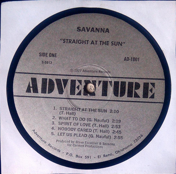 Savanna (12) - Straight At The Sun