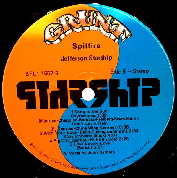 Spitfire - secondary