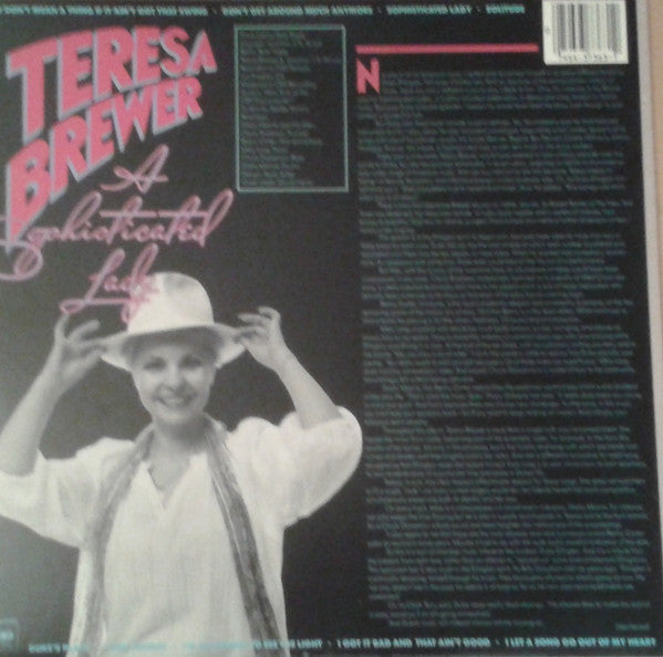 Teresa Brewer, Shelly Manne & His Men - A Sophisticated Lady