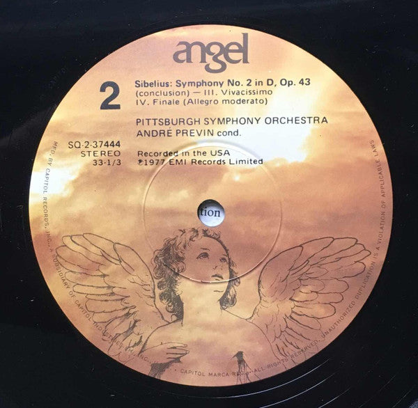 Jean Sibelius, André Previn, The Pittsburgh Symphony Orchestra - Symphony No. 2 in D