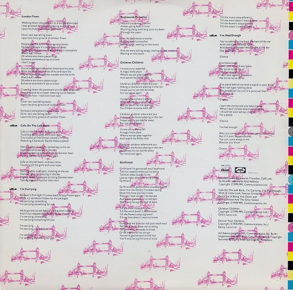 Wings - London Town