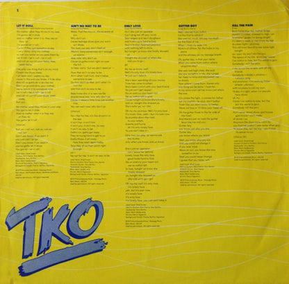 TKO - Let It Roll
