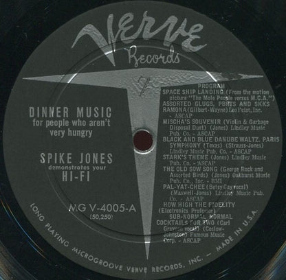 Spike Jones - Dinner Music (For People Who Aren't Very Hungry)
