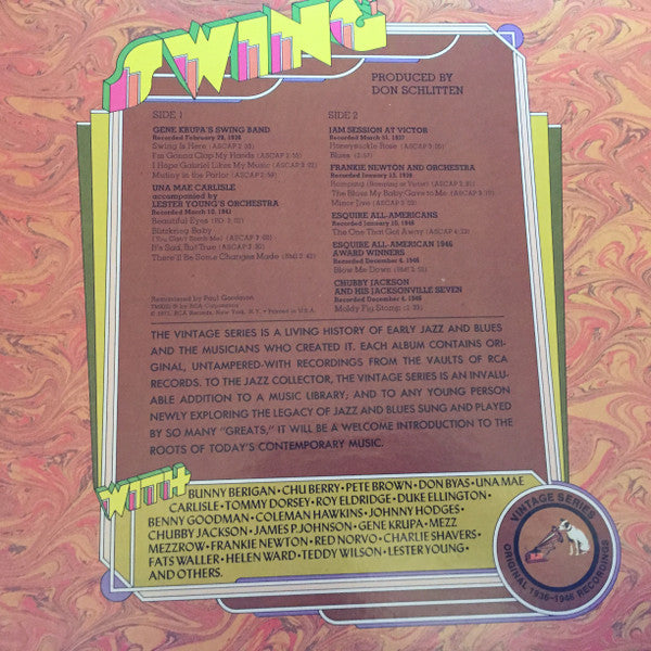 Swing, Vol.1 - secondary