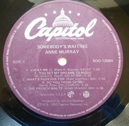 Anne Murray - Somebody's Waiting