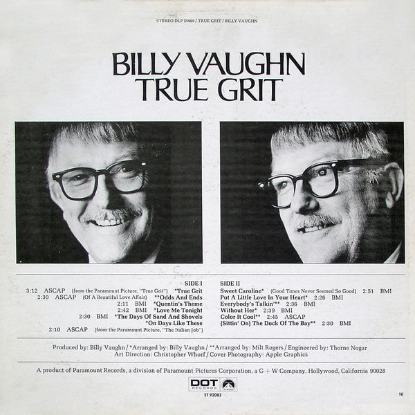 Billy Vaughn - True Grit