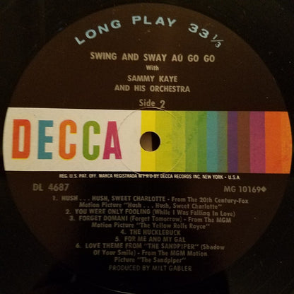 Sammy Kaye And His Orchestra - Swing And Sway Au Go Go