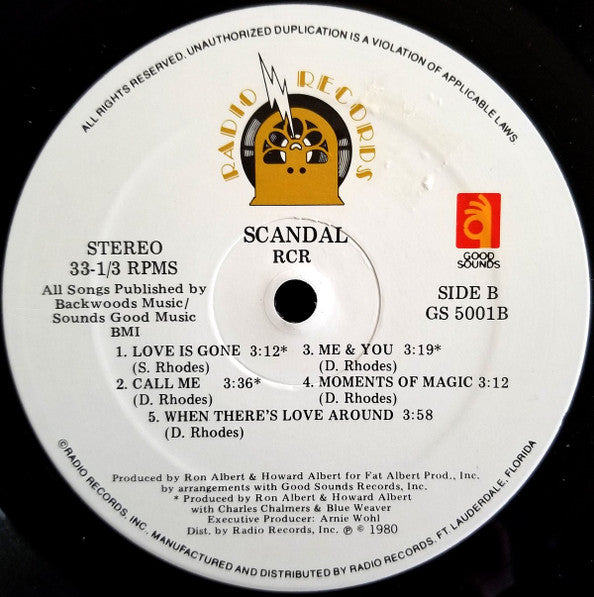 Scandal - secondary