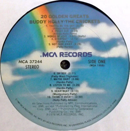 Buddy Holly, The Crickets - 20 Golden Greats