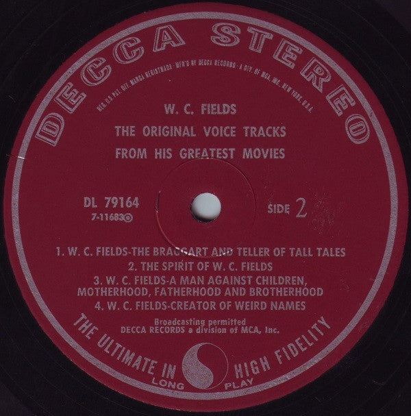 W.C. Fields - The Original Voice Tracks From His Greatest Movies