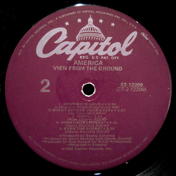 View From The Ground - secondary