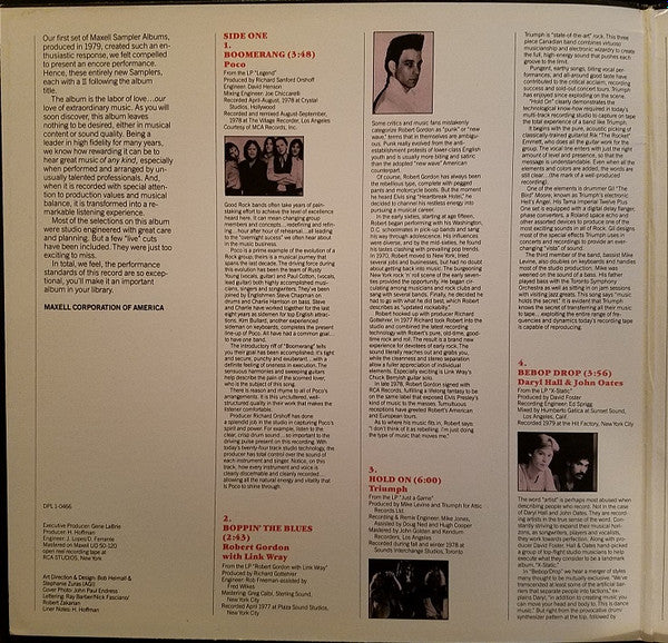 Maxell Rock II Sampler - secondary