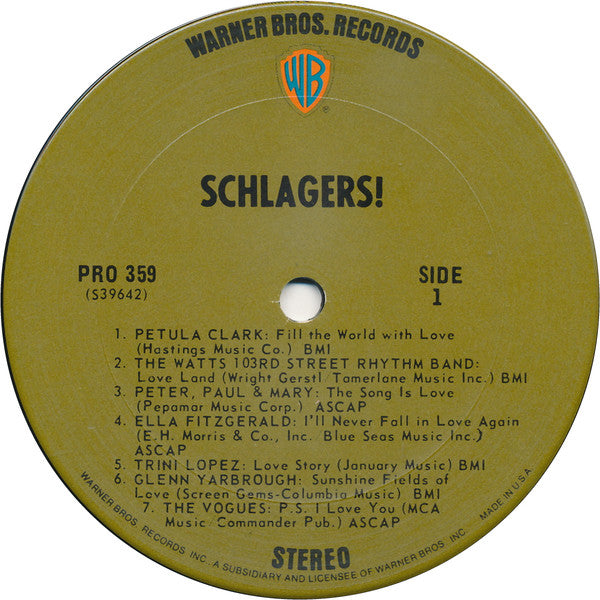 Schlagers! - secondary