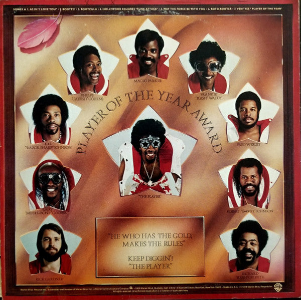 Bootsy's Rubber Band - Bootsy? Player Of The Year