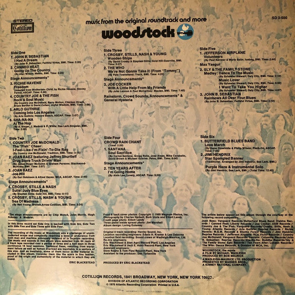 Woodstock - Music From The Original Soundtrack And More - secondary