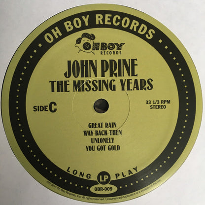 The Missing Years - secondary